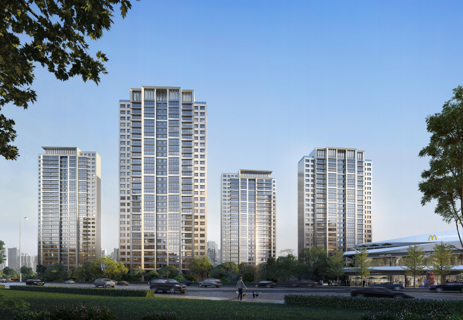 主题区首个分户式三恒科技住宅，今日开工